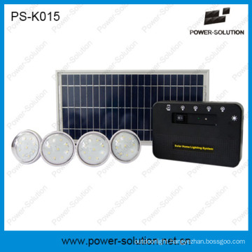 8W off Grid Solar Energy System with 4PCS LED Bulbs